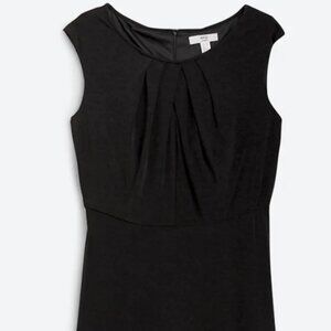 Wisp Marissa Jersey Black Dress Keyhole Neckline